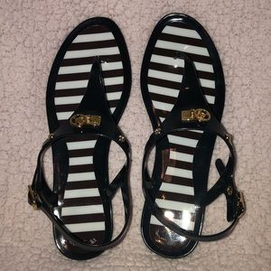Authentic Henri Bendel Jelly sandals
